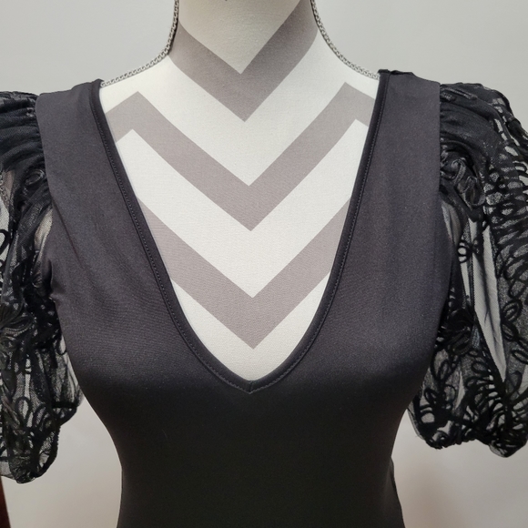 Zara Black Bodysuit - Picture 4 of 7